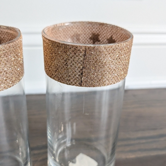 Libbey 3-Pack Cylinder Vase, 7.3" Tall, DIY Decorated - Picture 8 of 11